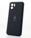Захисний чохол Hybrid Premium Silicone Cover для Xiaomi Redmi A1 - Dark Black (84732). Фото 3 із 4