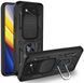 Удароміцний чохол GETMAN Ring для Xiaomi Poco X3 NFC / Poco X3 Pro - Camshield Black (14926). Фото 3 із 10