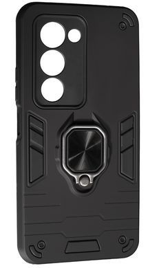 Противоударный чехол Transformer Ring для Xiaomi Redmi 15 - Black