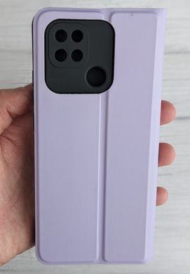 Чехол-книжка Getman Gallant для Xiaomi Redmi 10C - Light Purple