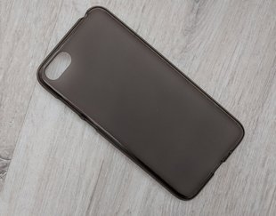 Матовый TPU чехол для Huawei Y5 (2018) / Honor 7A - Black