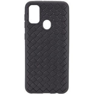 PU чехол-накладка Hybrid Weaving series для Samsung Galaxy M21/M30s - Black