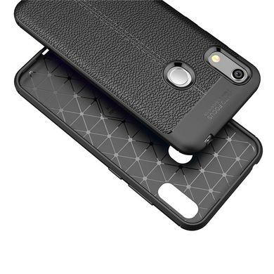 Чехол Hybrid Leather для Huawei Honor 8A - Black