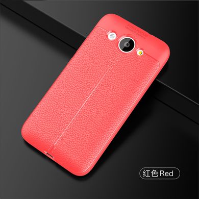 Захисний чохол Hybrid Leather для Huawei Y3 2017 - Red