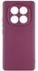 Защитный чехол Hybrid Silicone Case для Xiaomi Redmi Note 15 - Dark Red (67167). Фото 2 из 12
