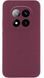 Защитный чехол Hybrid Silicone Case для Xiaomi Redmi Note 15 - Dark Red