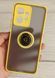 Ударопрочный чехол Transformer Ring для Xiaomi Redmi Note 12 - Yellow