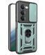 Ударопрочный чехол Hybrid Ring Camshield для Xiaomi Redmi 15 - Green