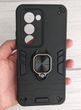 Противоударный чехол Transformer Ring для Xiaomi Redmi 15 - Black