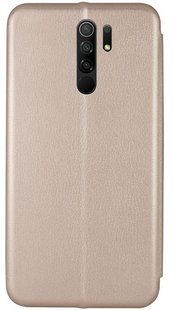 Чехол-книжка Boso Premium для Xiaomi Redmi 9 - Gold