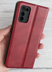 Чехол-книжка JR Original для Samsung Galaxy A02s - Dark Red