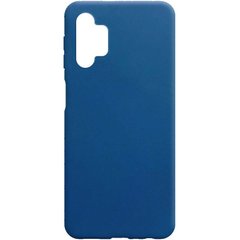 Чехол Silicone Cover Full without Logo для Samsung Galaxy A52 - Dark Blue