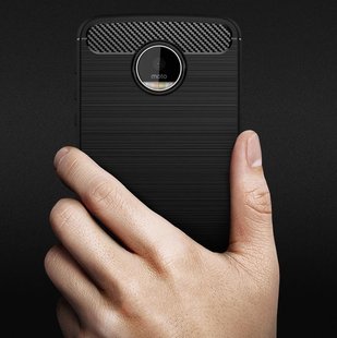 Защитный чехол Hybrid Carbon для Motorola Moto Z (XT1650)