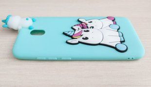 3D объемный чехол для Xiaomi Redmi 8A - Blue