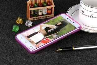 Силіконовий чохол для Lenovo Vibe K5 (A6020)/Vibe K5 plus "рожевий"