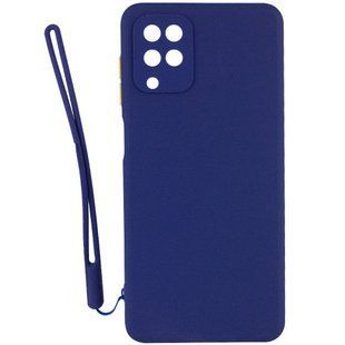 Чехол TPU Full Camera для Samsung Galaxy M32 - Dark Blue