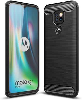 Чохол Hybrid Carbon для Motorola Moto G9 Play / E7 Plus
