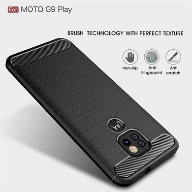 Чехол Hybrid Carbon для Motorola Moto G9 Play / E7 Plus