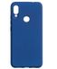 Силиконовый чехол для Xiaomi Redmi Note 7 / Note 7 Pro - Dark Blue (15765). Фото 1 из 6